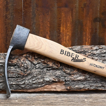 Scooped adze french, 140x110 mm, hickory handle, CLASSIC-S