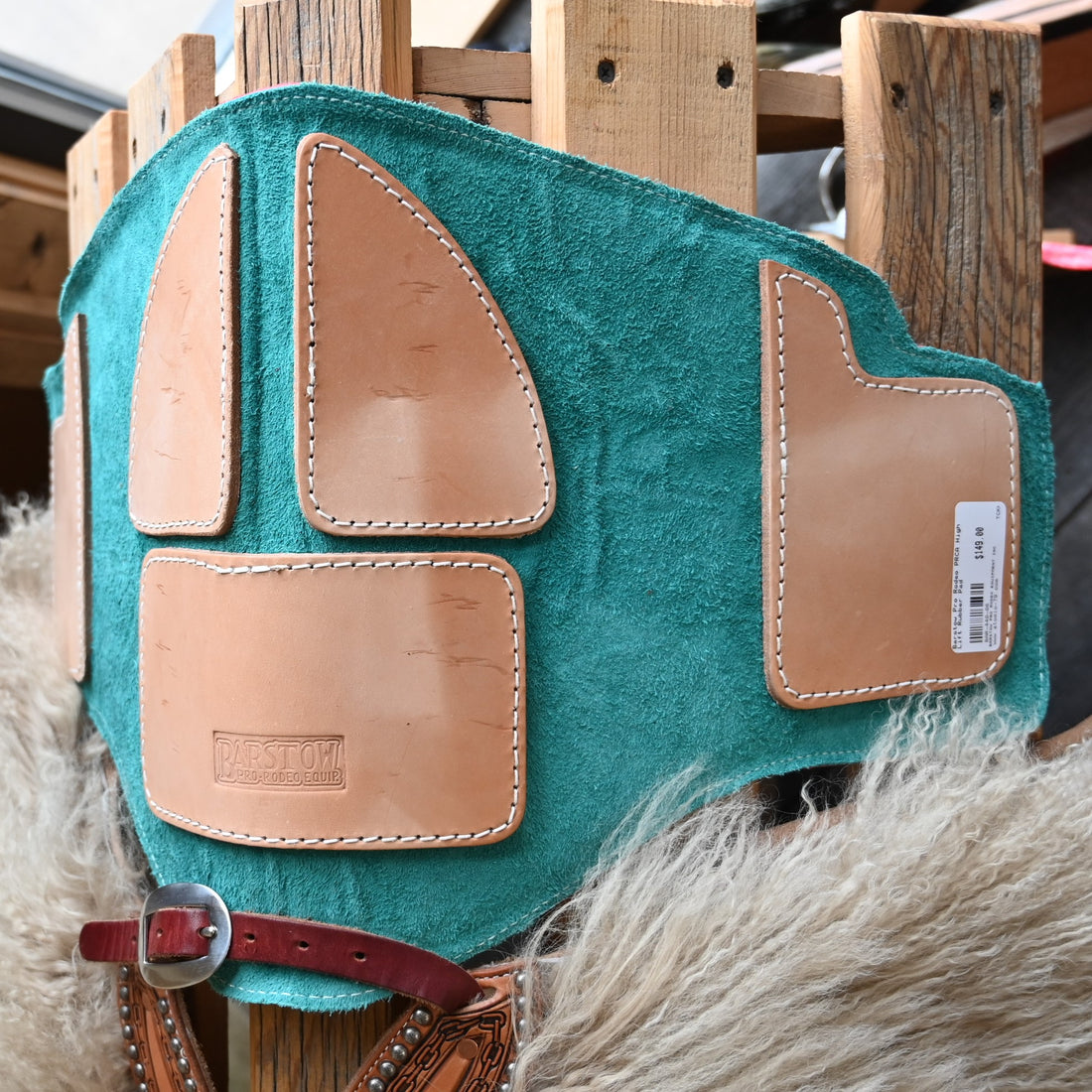 Barstow Pro Rodeo PRCA High Lift Rubber Pad view of pad