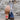 Hyer ROSE HILL 13" - White Top with Navy Roughout Vamp