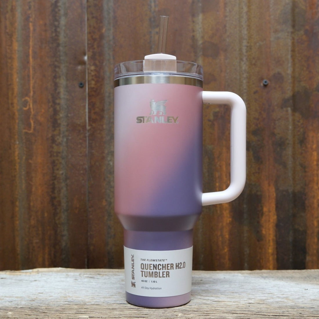 Stanley 40oz Quencher H2.0 FlowState Tumbler - Dawn Spiral