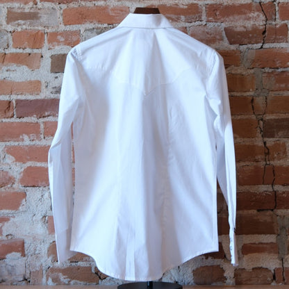 Rockmount Ladies Classic White Poplin Cotton Western Shirt