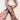 Cowboy Images Charmeuse 3/8" White Dot on Brown