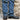 View of Hondo 16" cowboy boot with purple top, black retan vamp, pull holes, and spur ledge