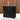 Lucchese black slim leather hipster wallet with card slots and embossed logo