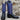 View of Hondo 16" cowboy boot with purple top, black retan vamp, pull holes, and medium round toe