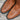 Olathe 17" tall leather polo style boot with brown mule vamp