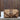Myra Yellowstone Maverick Sky printed canvas crossbody bag in amber with buckle and leather trim