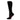 Ladies Boot Sock W/Arch Support in Black-Atomic 79