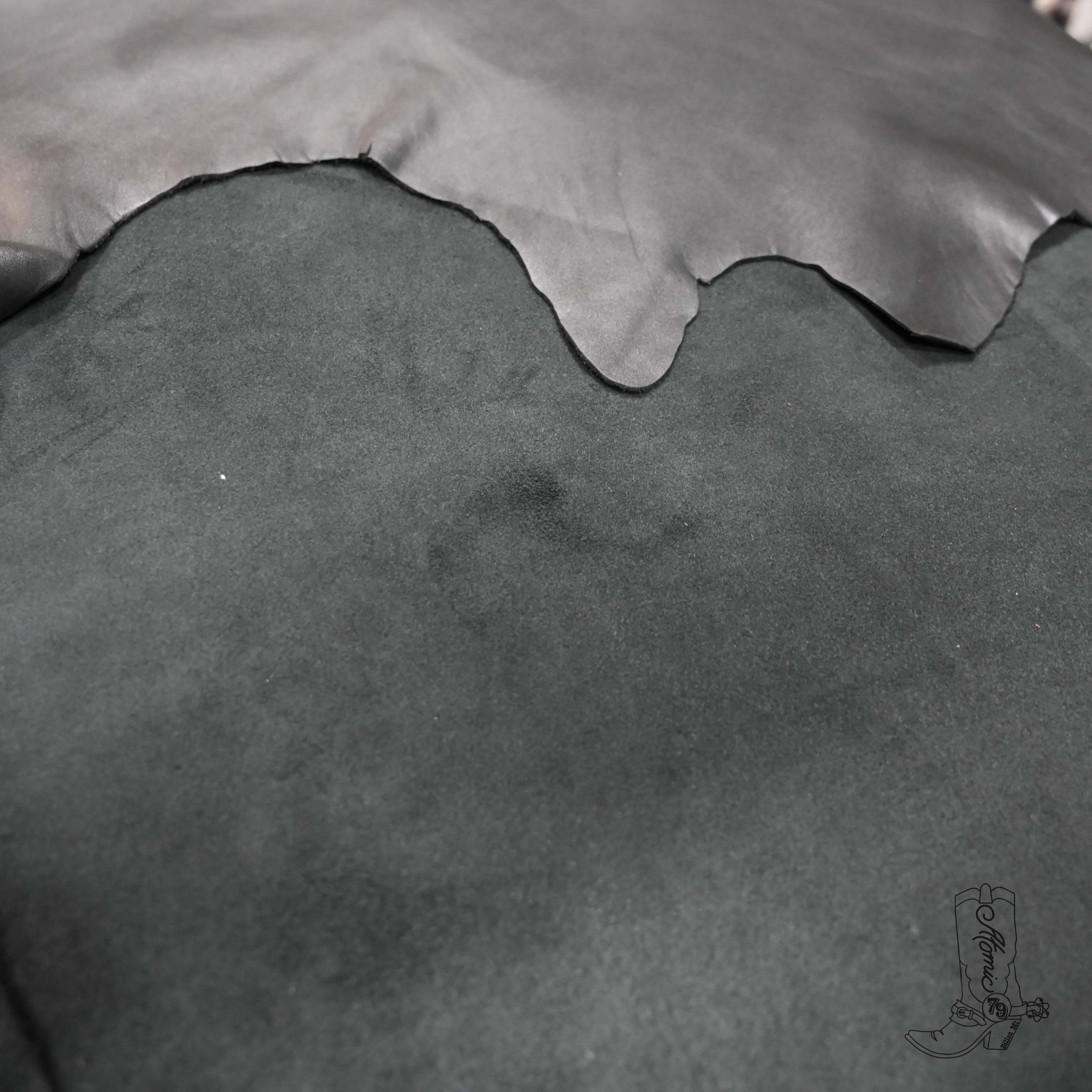 Black Cougar Leather