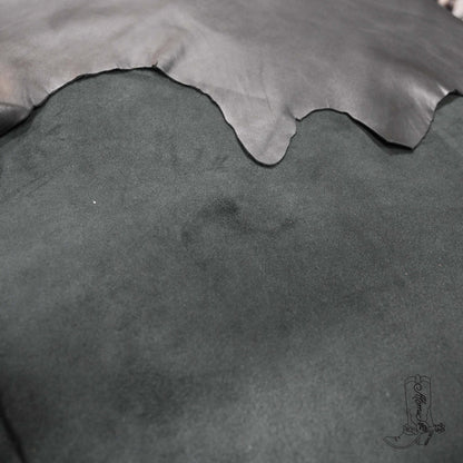 Black Cougar Leather