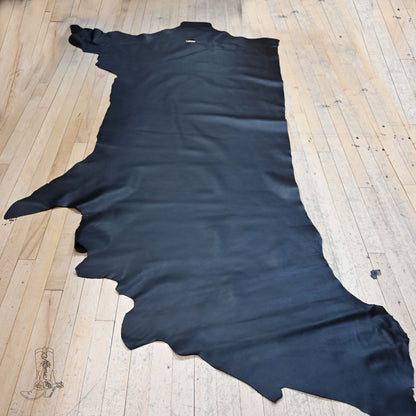 Black Cougar Leather