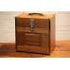 Golden Oak 1403 Chest W/Nickel Hardware-Atomic 79